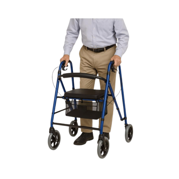 Andador Plegable de Cuatro Ruedas