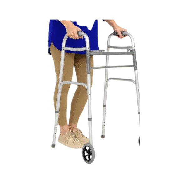 Andador Plegable de Dos Ruedas