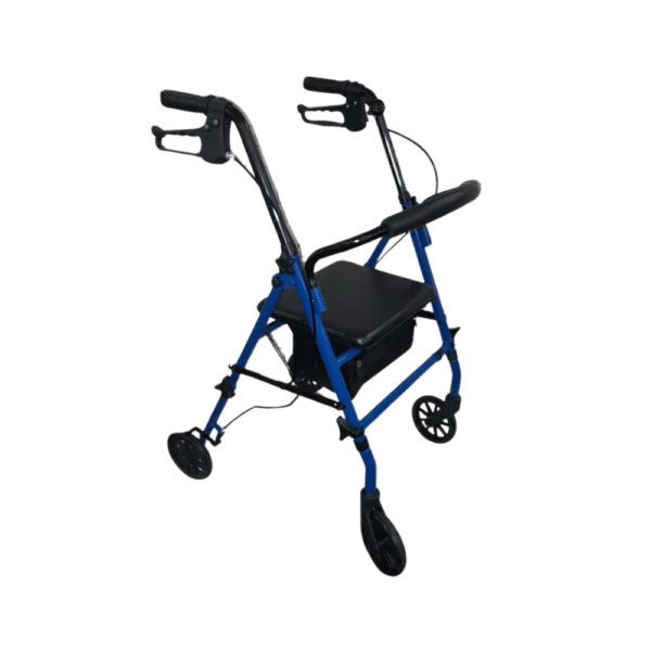 Andador Plegable de Cuatro Ruedas