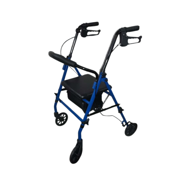 Andador Plegable de Cuatro Ruedas