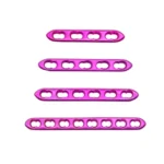 Los minifragmentos ortopédicos son implantes diseñados para reparar huesos pequeños (2.0 a 3.5 mm).
Se usan en cirugías de mano, pie, muñeca y tobillo, brindando fijación estable y permitiendo una recuperación segura.